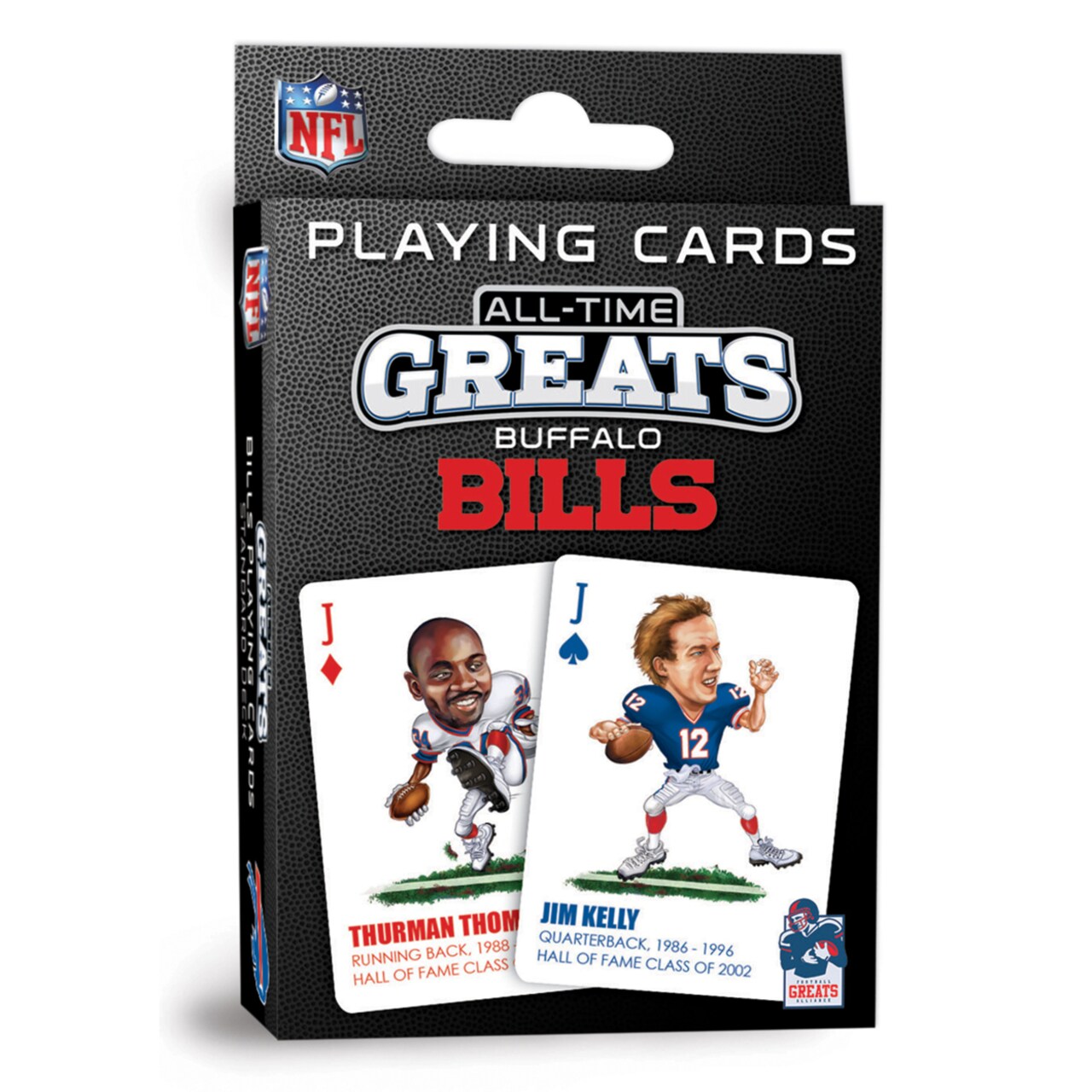Masterpieces Officially Licensed NFL Buffalo Bills Playing Cards - 54 Card Deck for Adults